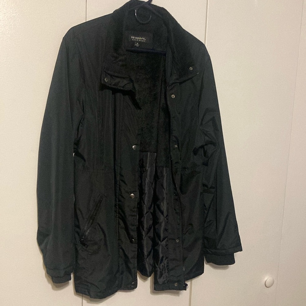HB Sport By Harve Benard Women’s Size 1X Winter Jacket Black Color